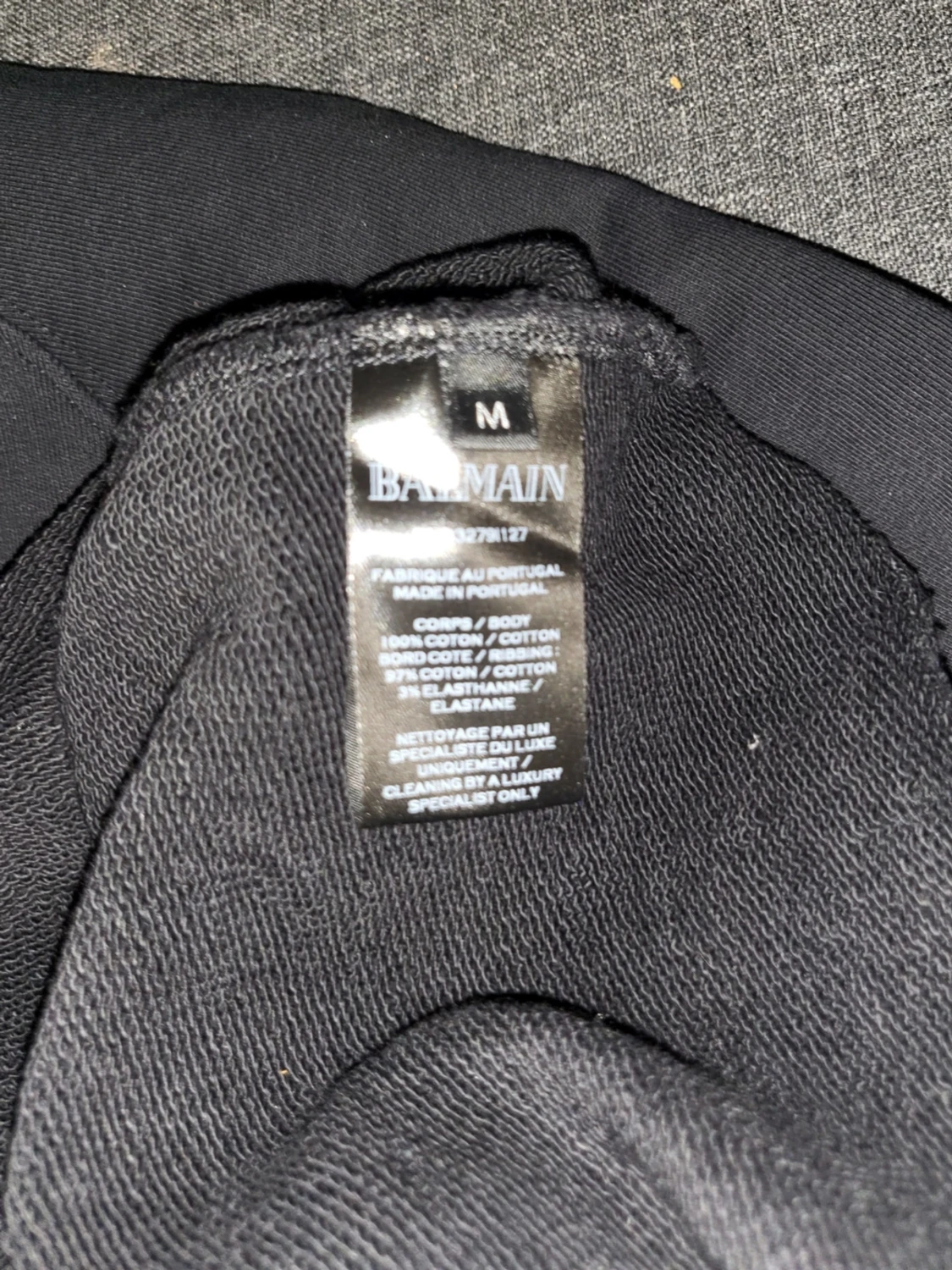 Svart sweatshirt från Balmain Paris - 2