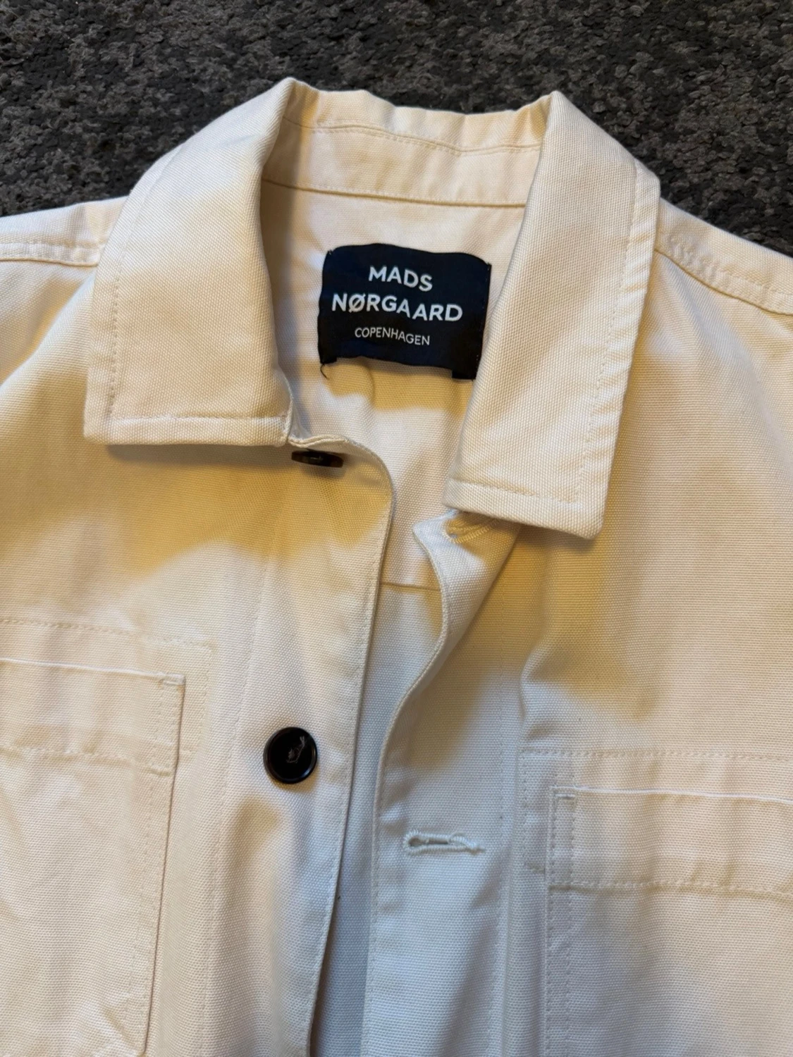 Mads Nørgaard vit overshirt - 2