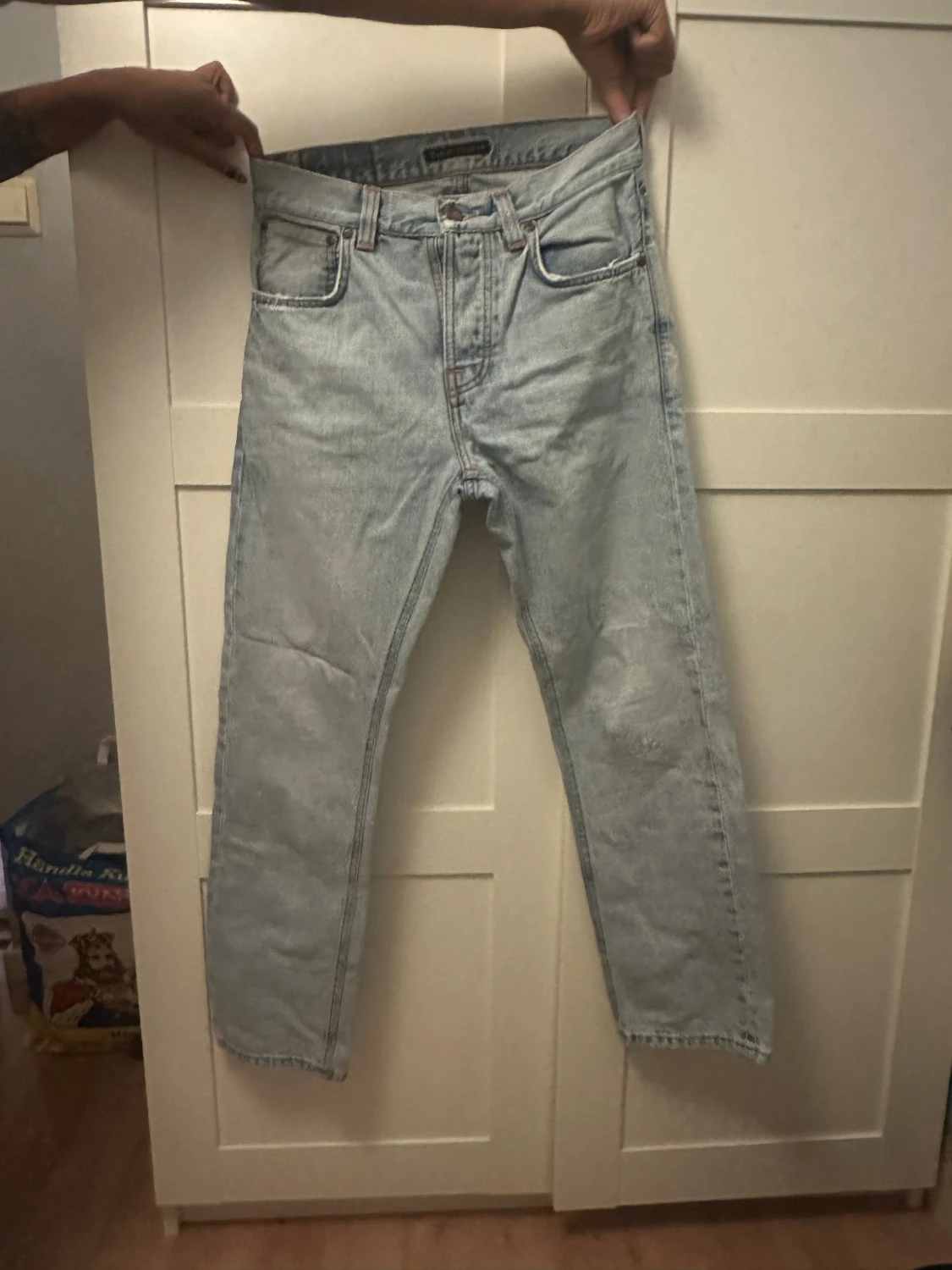 Ljusblå Nudie Jeans W27 L28 - 2