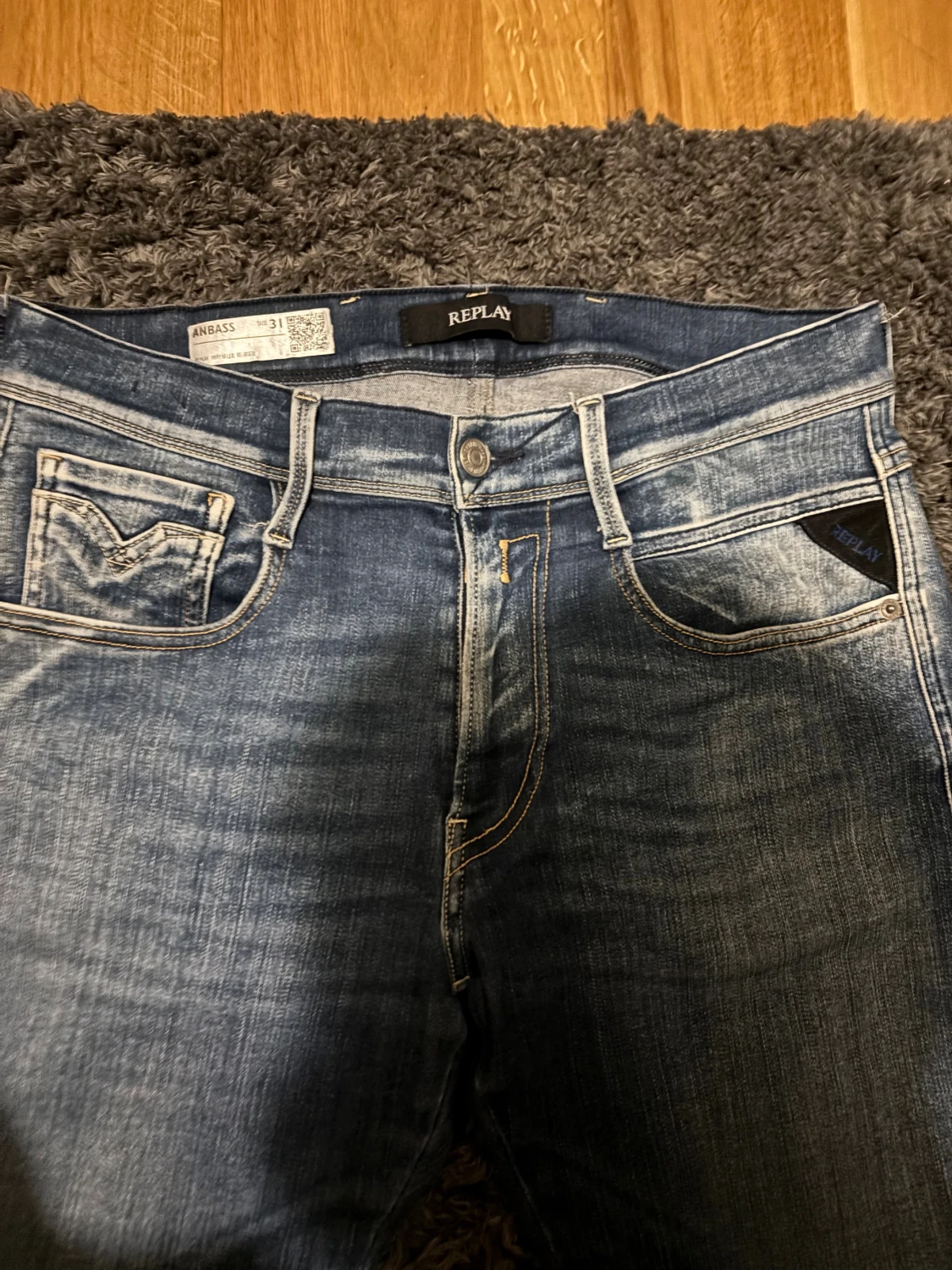 Replay jeans Anbass blå - 2
