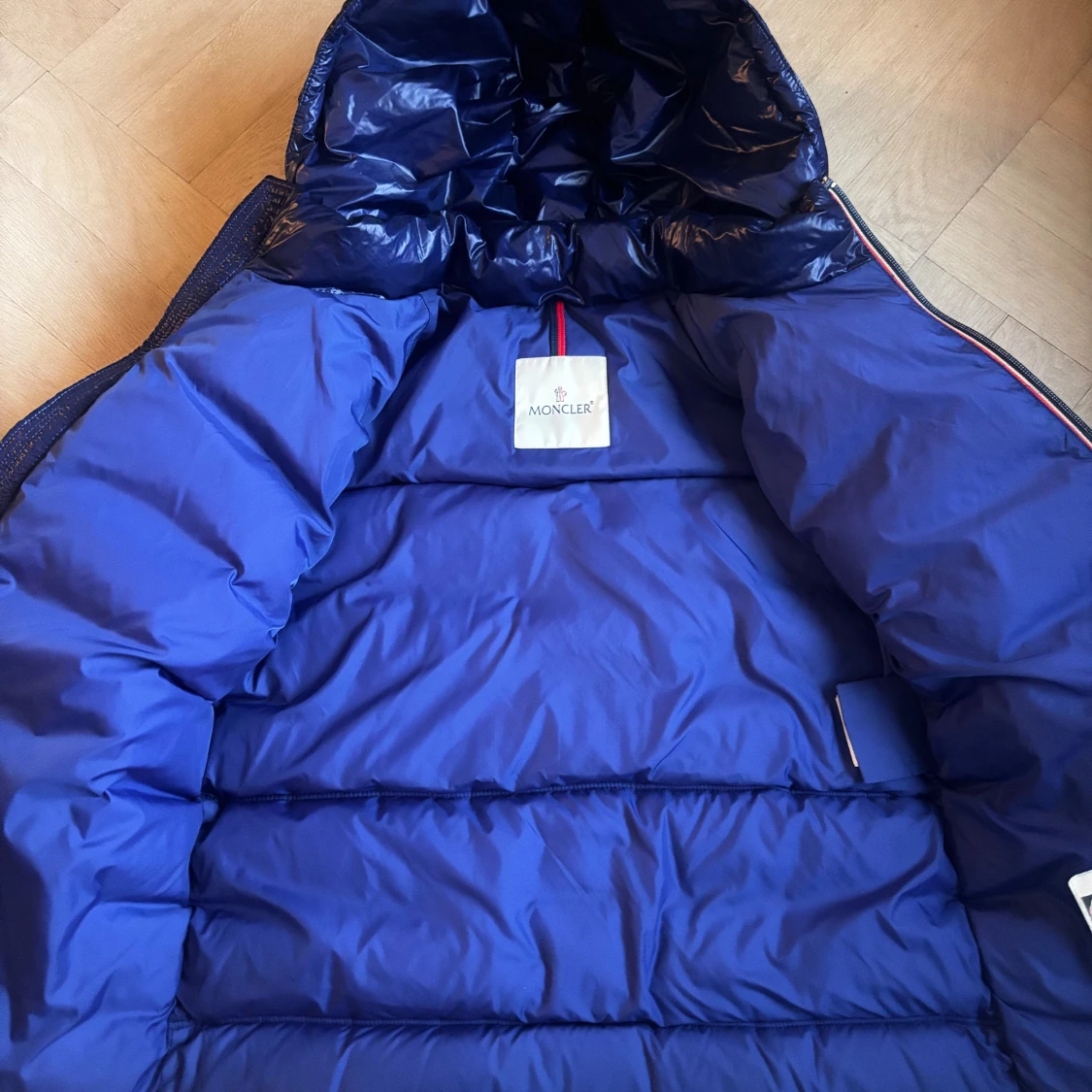 Blå Moncler vinterjacka - 4