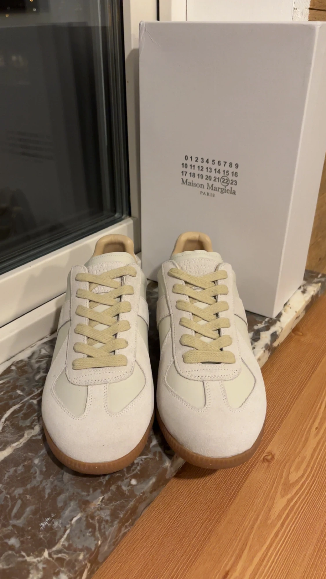 Maison Margiela vita sneakers