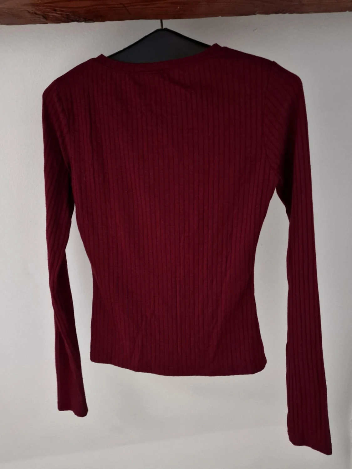 Wine red long sleeve - 3