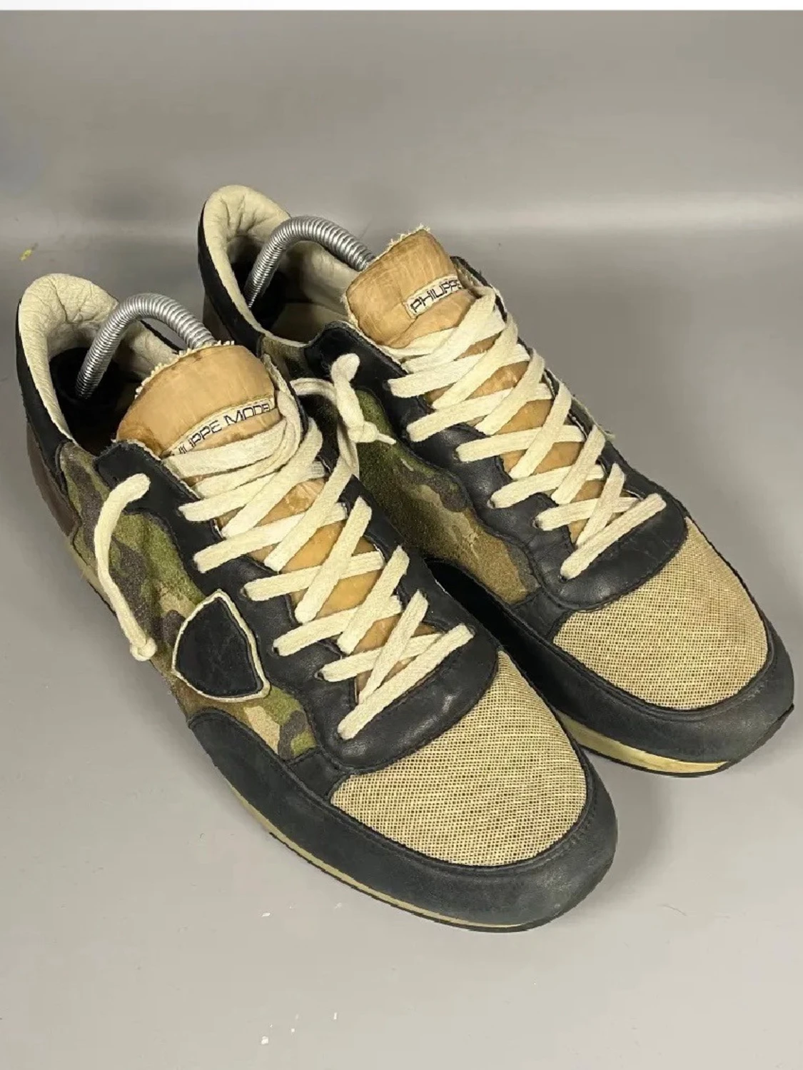 Philippe Model sneakers med camo - 1