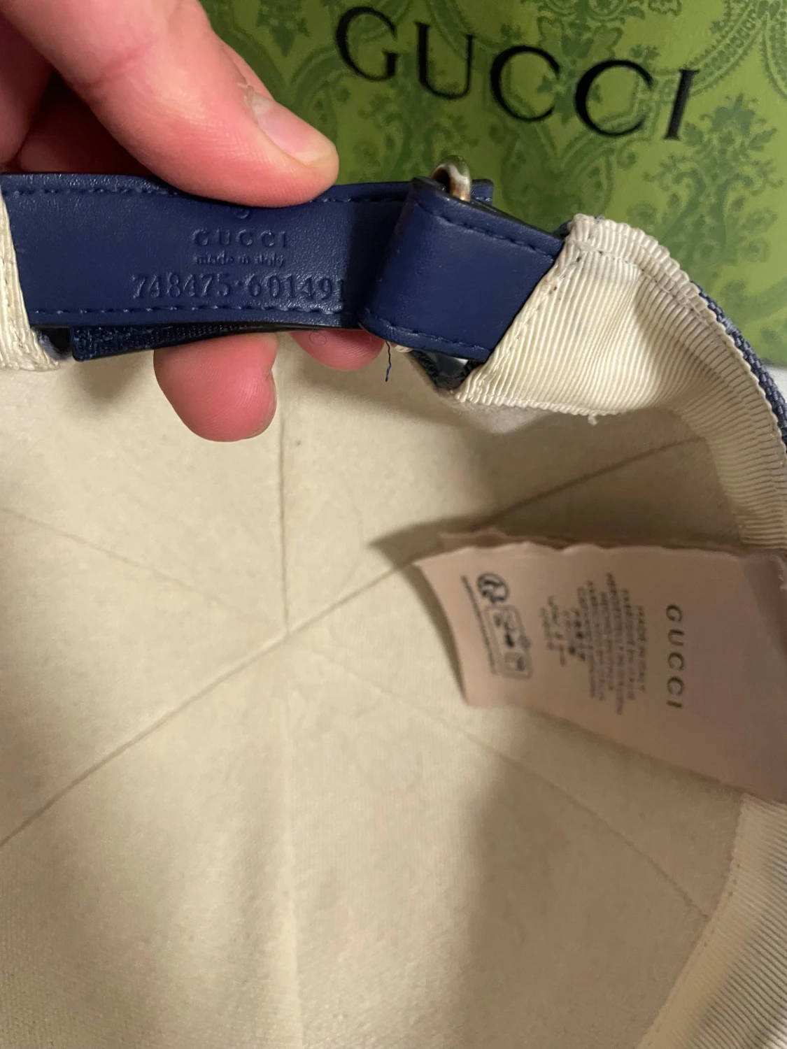 GG blue navy keps - 2