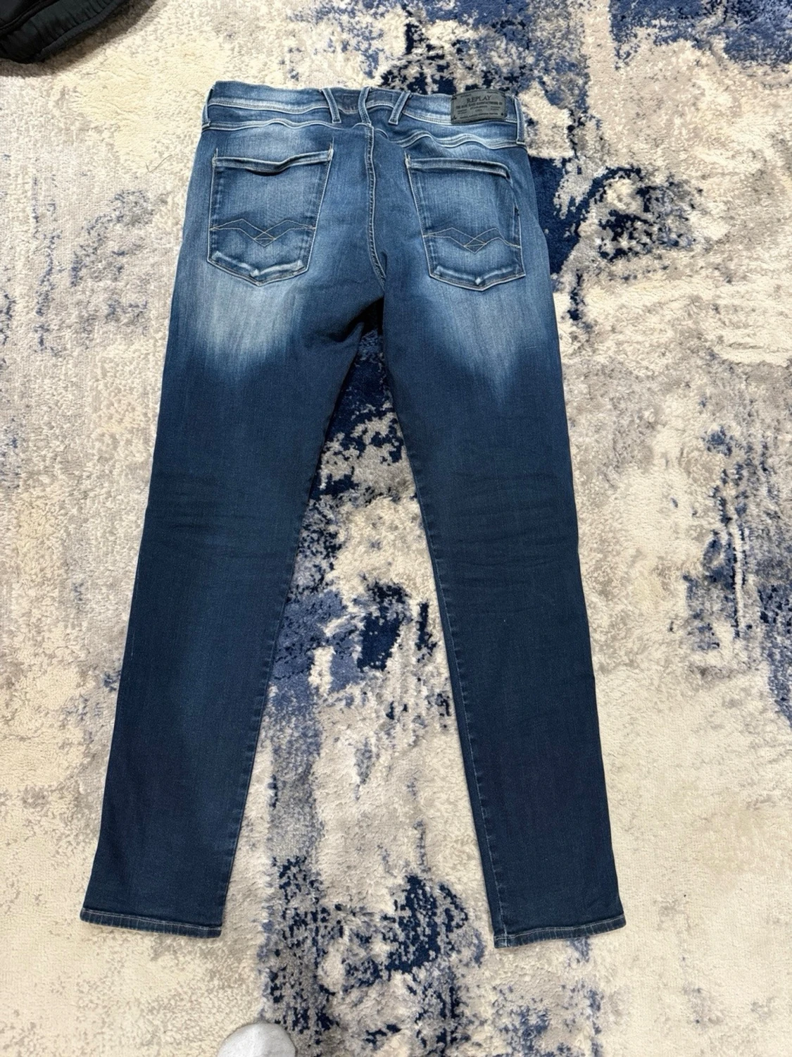 Blå Replay Anbass jeans  - 2