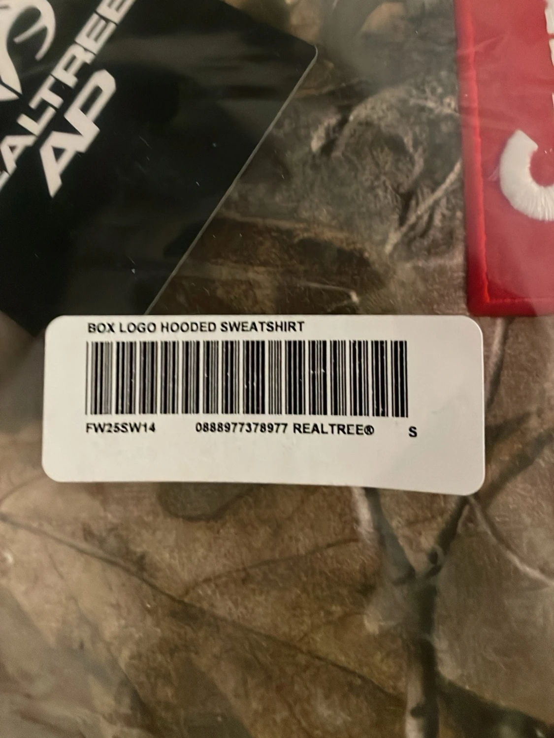 Supreme realtree box logo S - 4