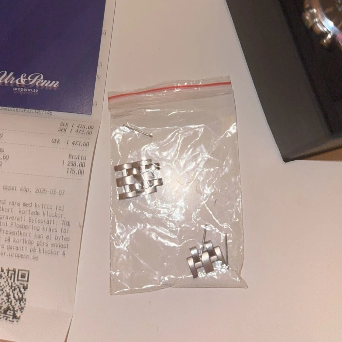 Lotus herrklocka med svart urtavla - 2