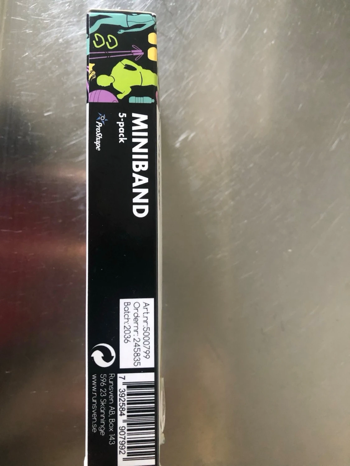 Miniband motion för muskler  - 1