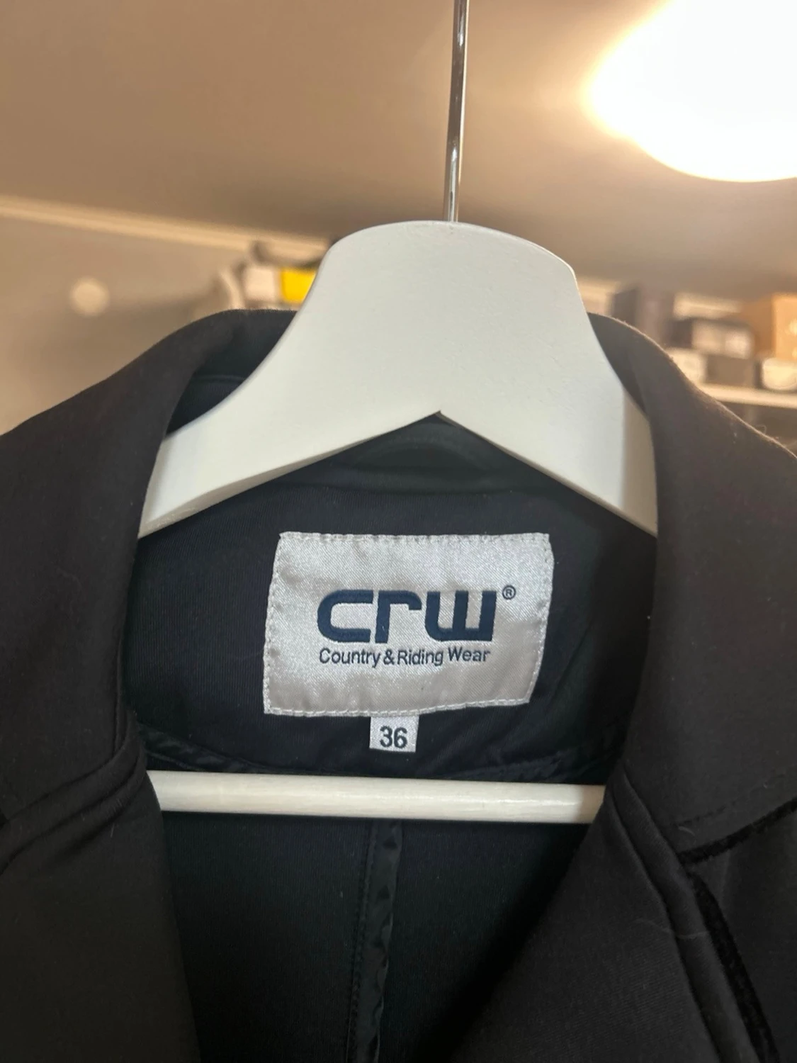 Svart ridkavaj från CRW, stl 36 - 5