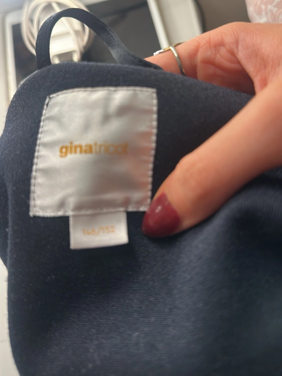 Marin blå kappa - 2