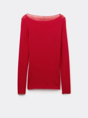 Röd Intimissimi topp  - Säljer en röd långärmad topp från Intimissimi. Pris kan diskuteras!