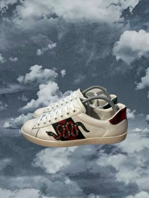 Gucci ace snake - Gucci ace snake- storlek 42- allt og förutom box- skick 8/10 givetvis äkta- priset är diskuterbart 