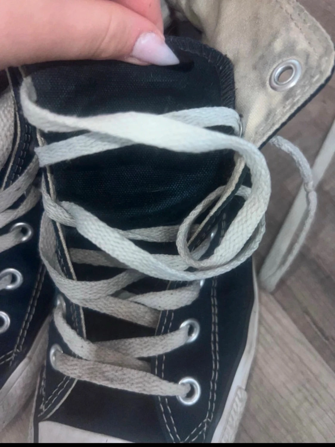 Converse All Star svarta high tops - 5