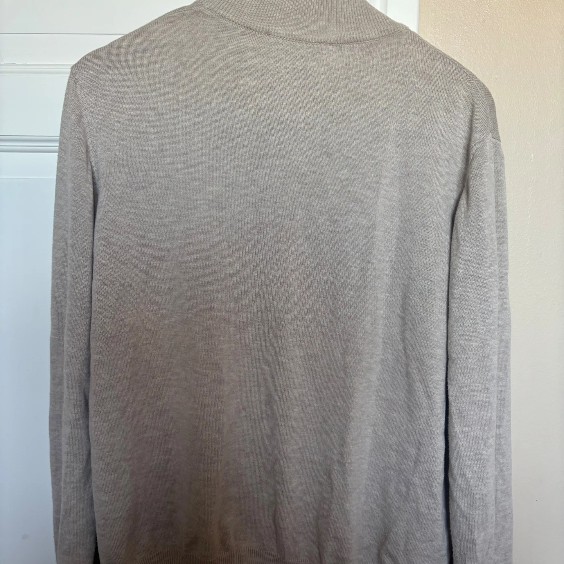 Denim culture zip tröja  - 2