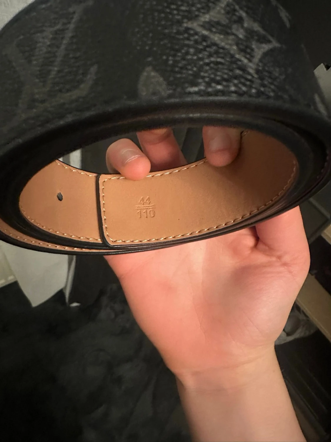 Rutigt VL bälte 110 cm  - 3