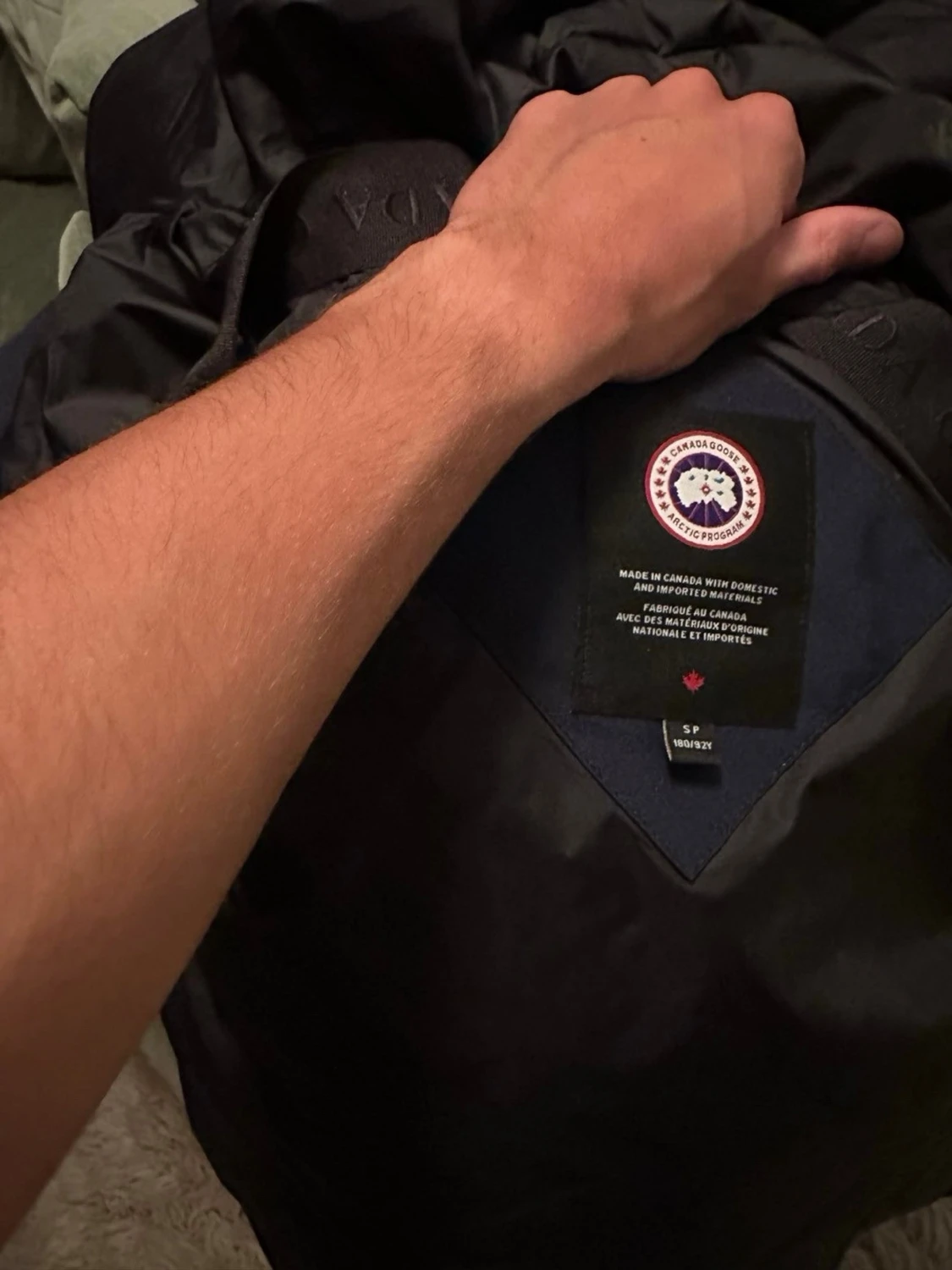 Mörkblå dunjacka från Canada Goose - 2