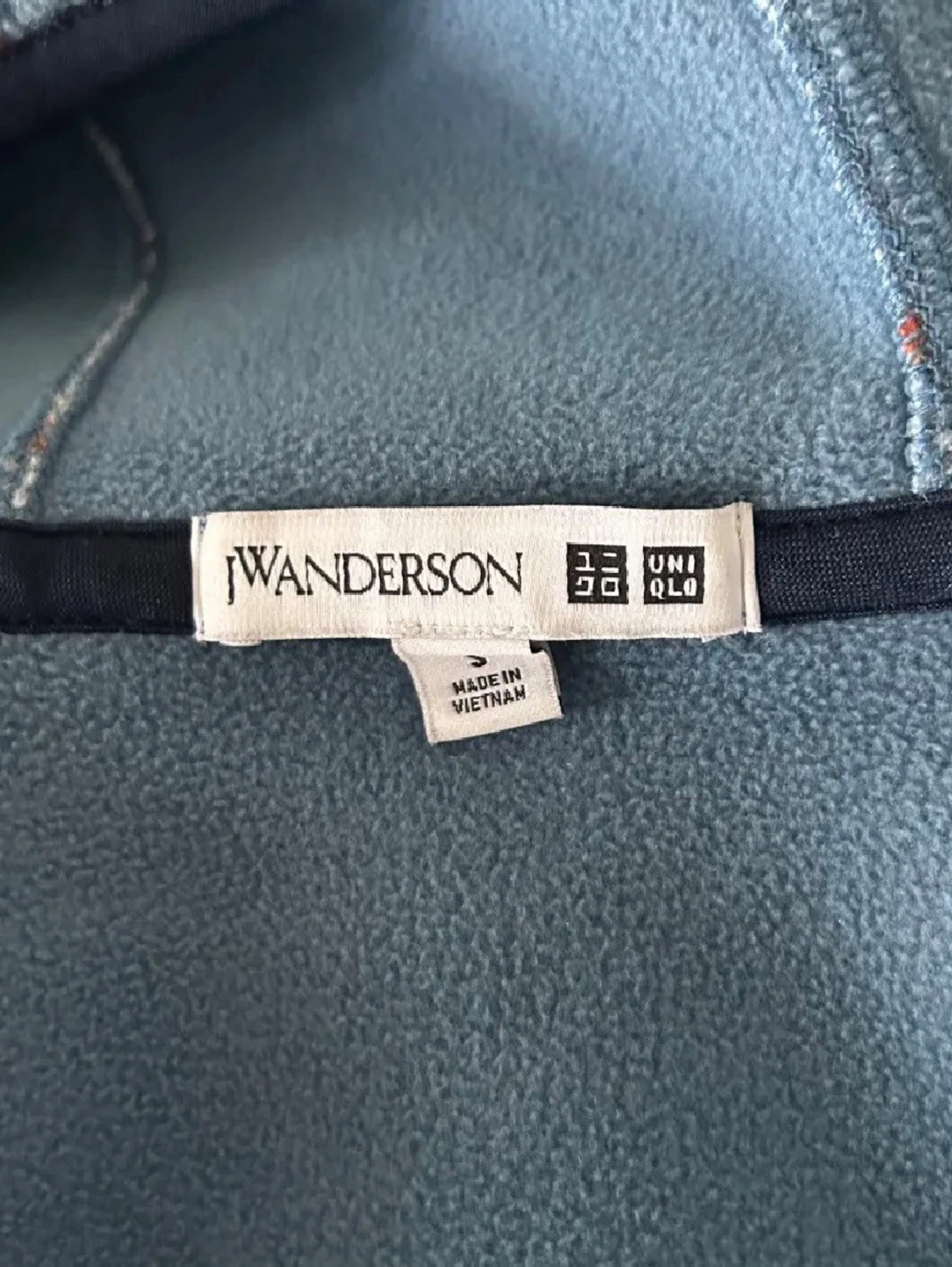 Rutig fleecejacka från JW Anderson x Uniqlo - 2