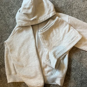 Sett från Aritzia - Superbekväma ljusgrå sweatshorts och hoodie från Aritzia. Köpt i Californien för några månader sen för 2000kr ungefär🌸