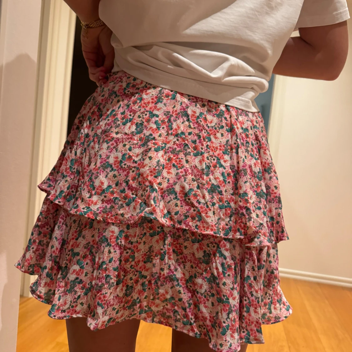 Blommig volangkjol från Zara - 1