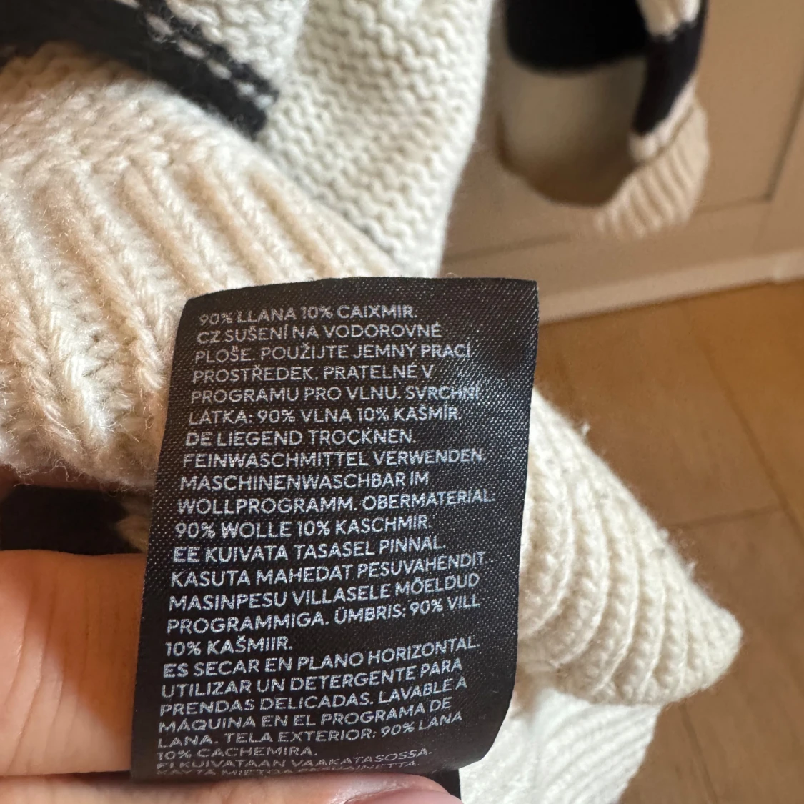 Randig stickad tröja från H&M - 2