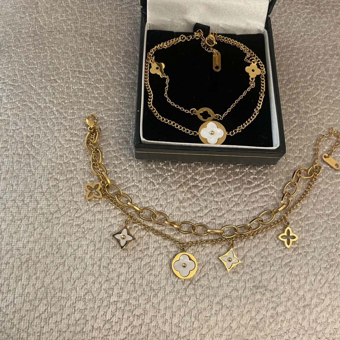 Guldpläterade armband - 2