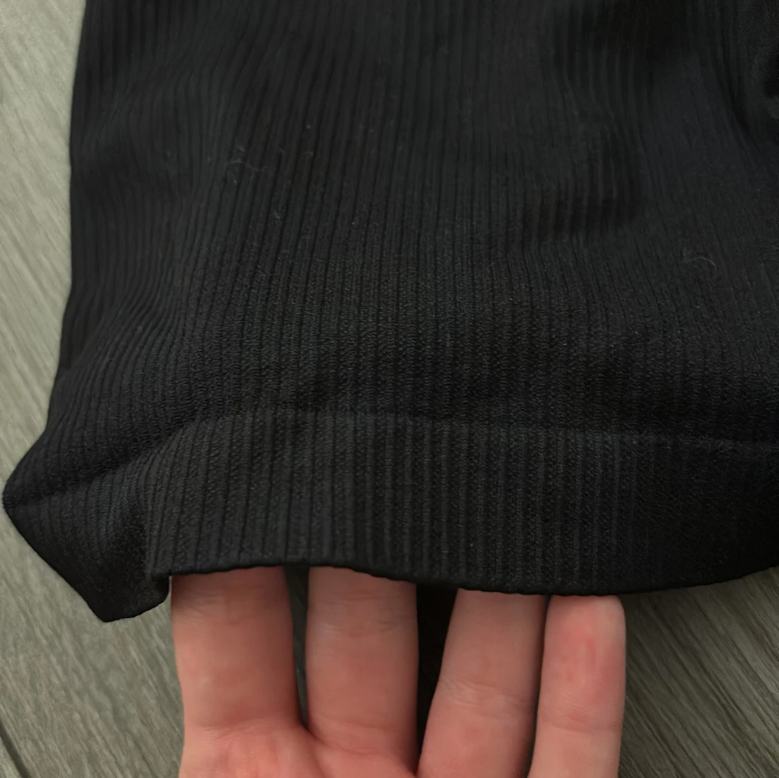 Svarta ribbade cykelshorts New Apparel - 3