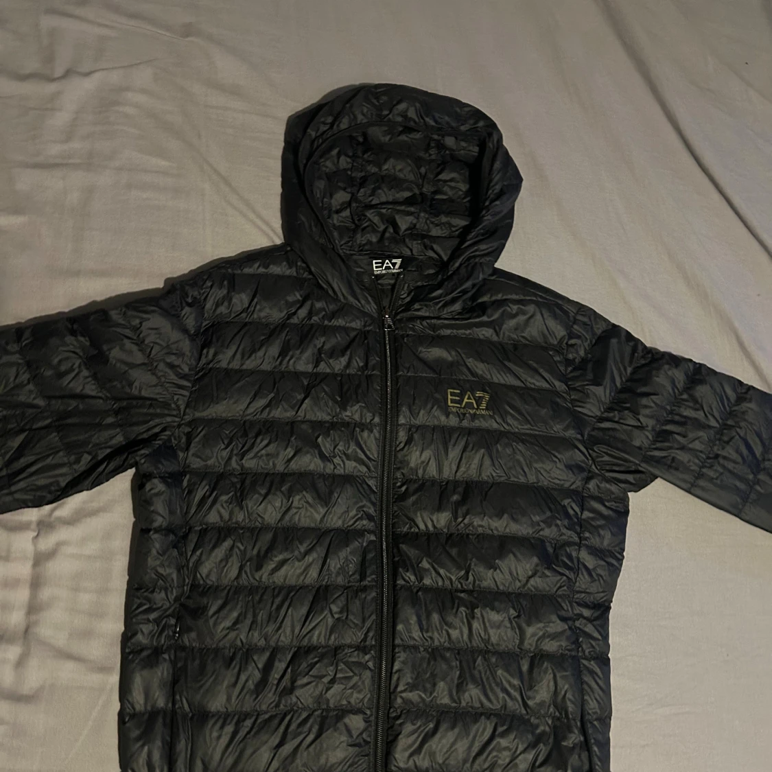 Svart pufferjacka från EA7 Emporio Armani