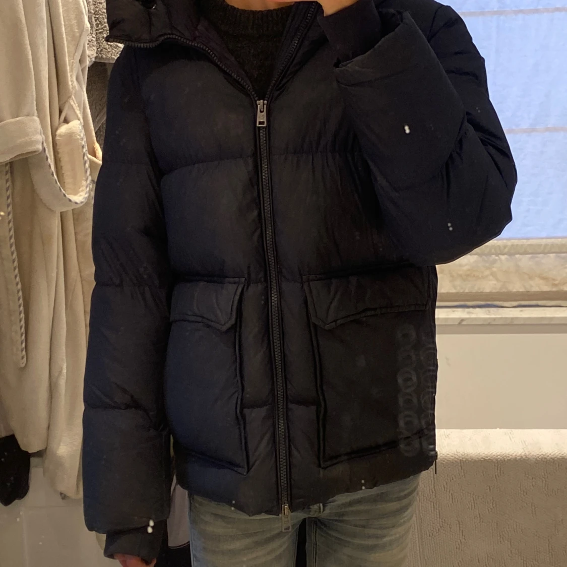 Mörkblå vinterjacka från Woolrich - 1