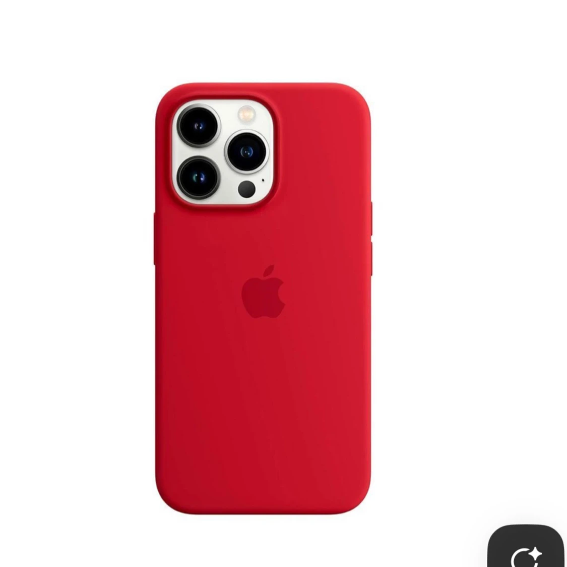 iPhone 12 Max Silicone Case (MagSafe) (PRODUCT)RED - 1