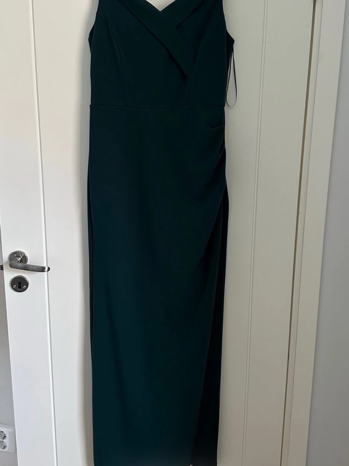 Mörkgrön långklänning från Bubbleroom - 1
