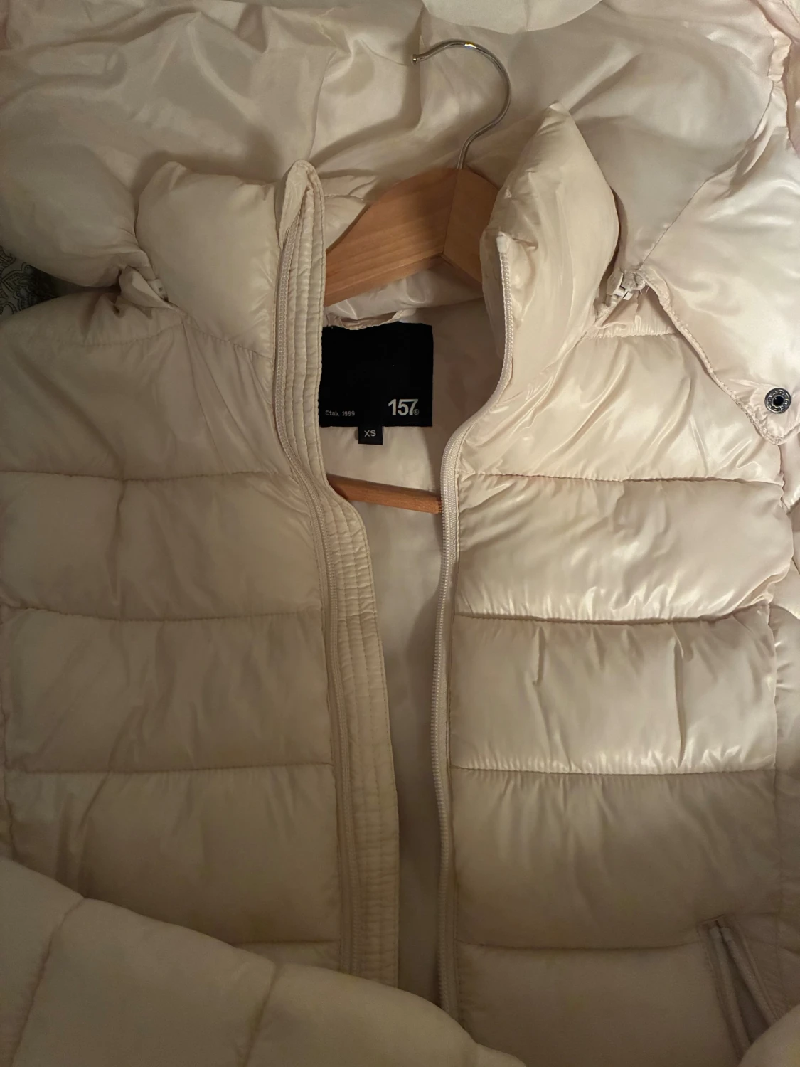 Vit pufferjacka från lager 157 - 1
