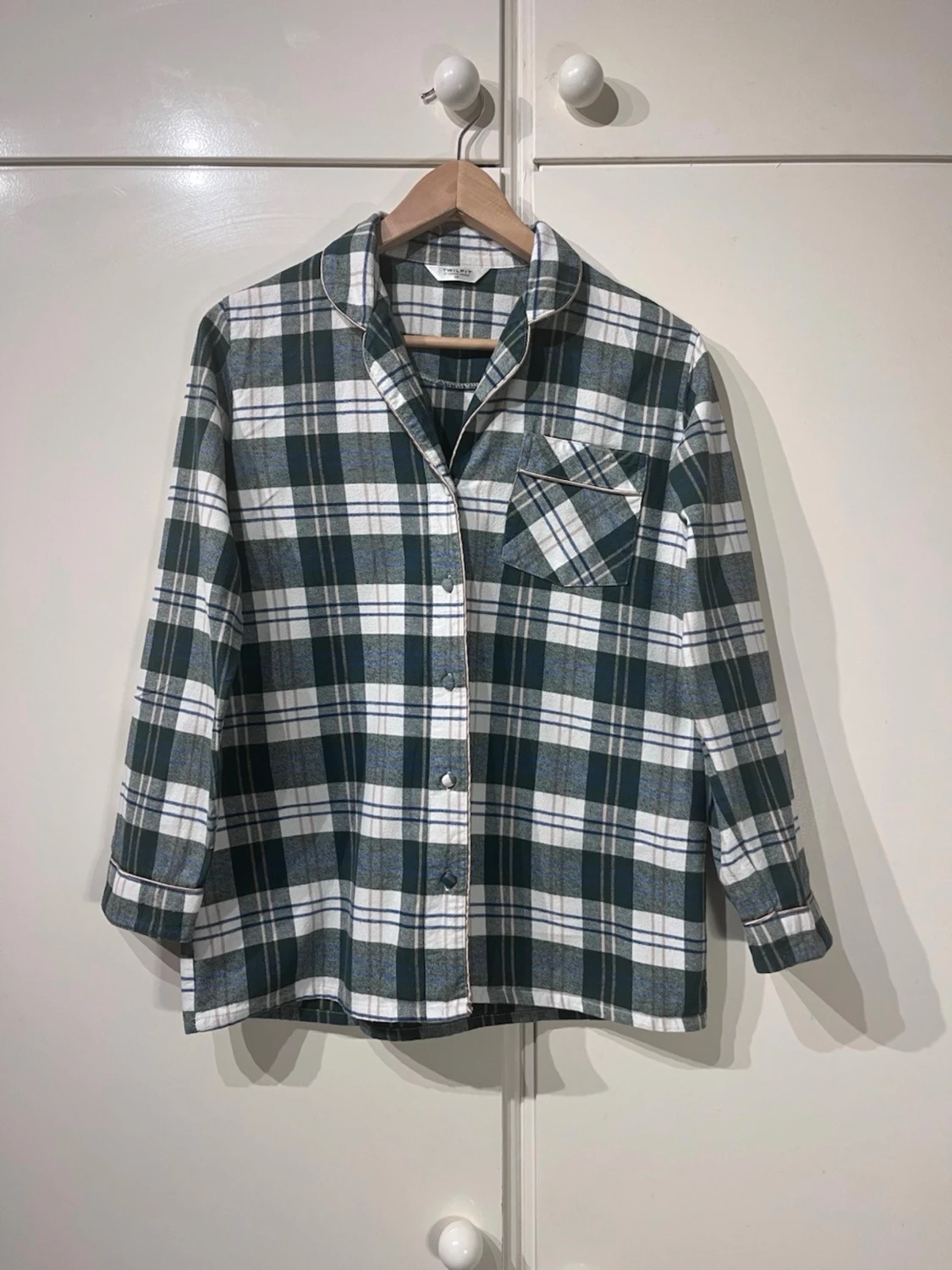 Grön, rutig julpyjamas!  - 2