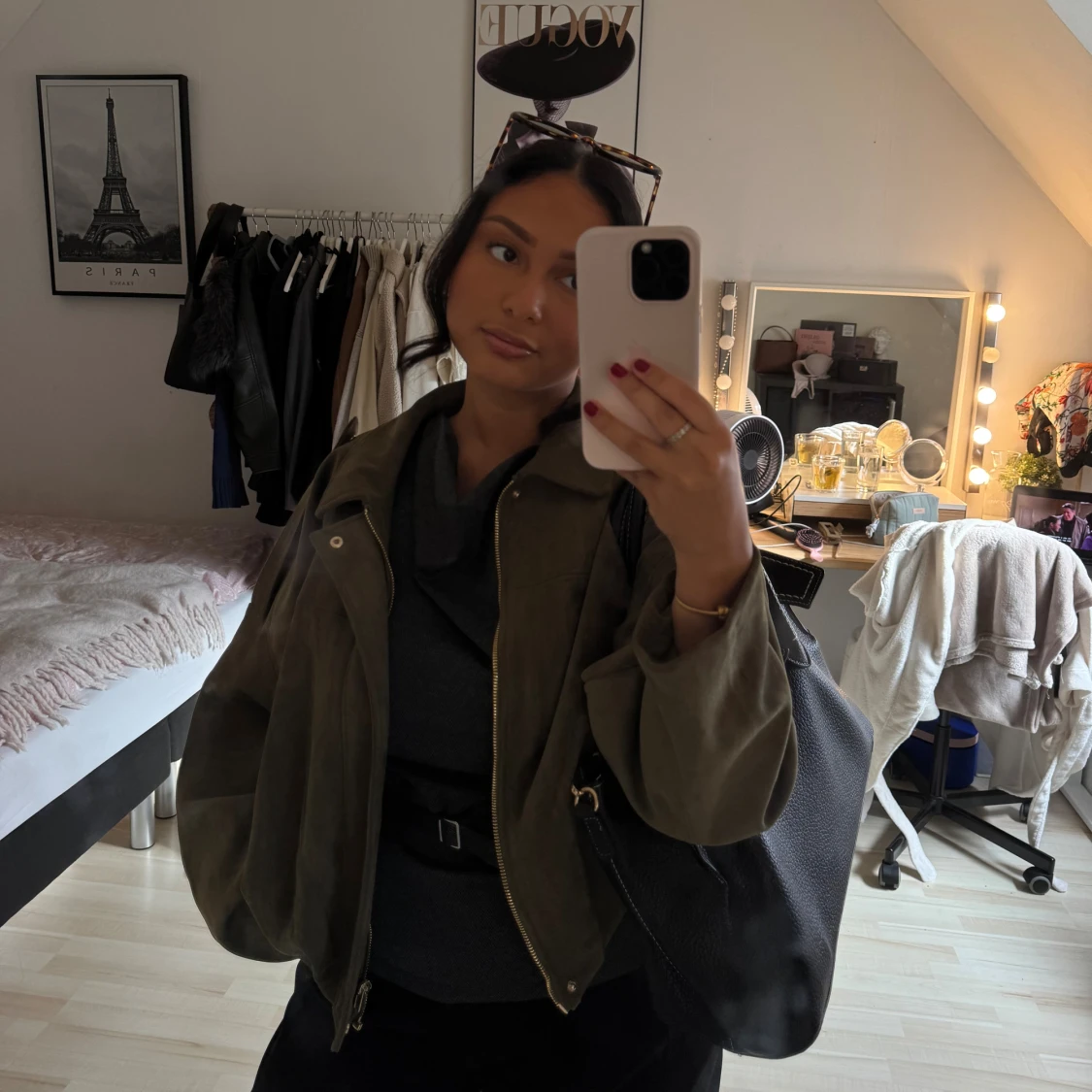 Zara jacka grön - 1