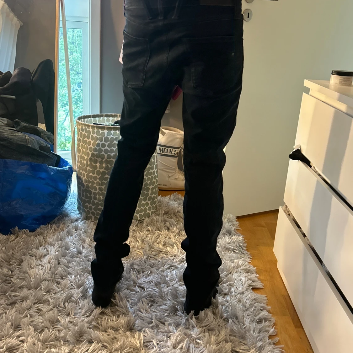 Svarta Replay Anbass jeans slim fit - 2