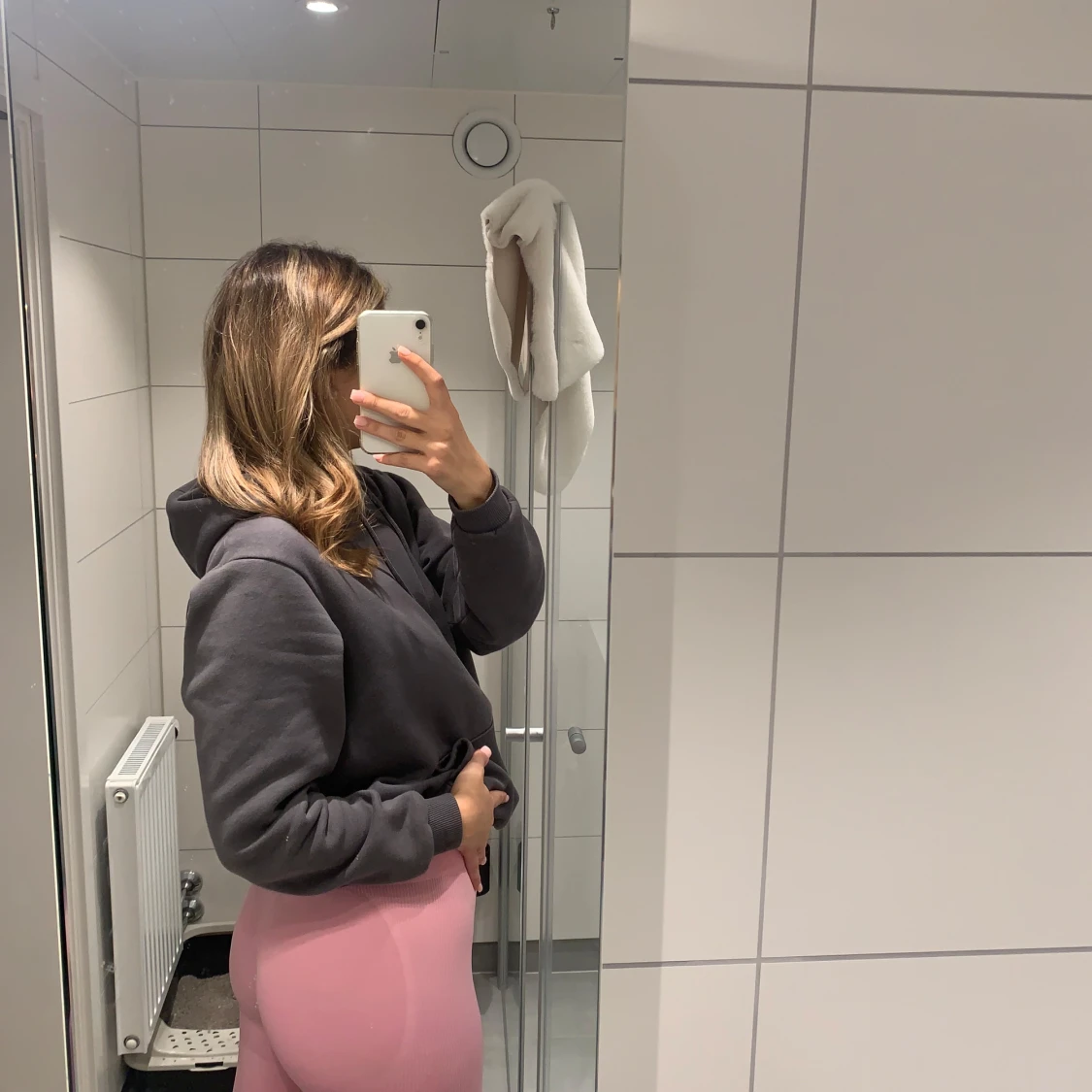 Rosa träningsbyxor  - 1