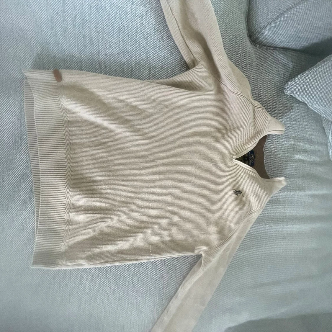 Beige stickad tröja Polo Ralph Lauren