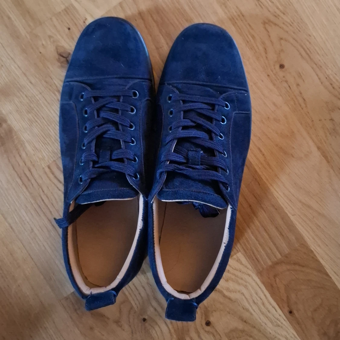 Blå mockasneakers från Christian Louboutin - 3