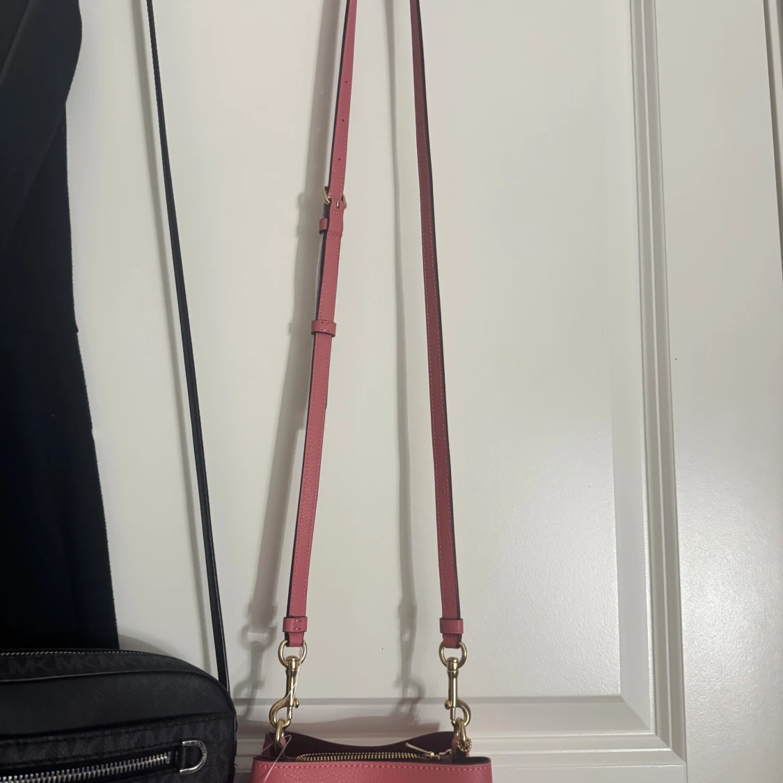 Rosa axelväska från Coach i skinn - 3