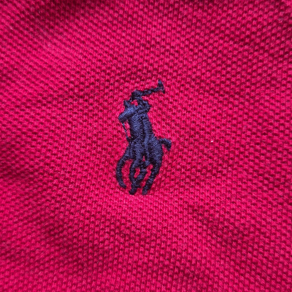 Röd pikétröja från Polo Ralph Lauren - 2