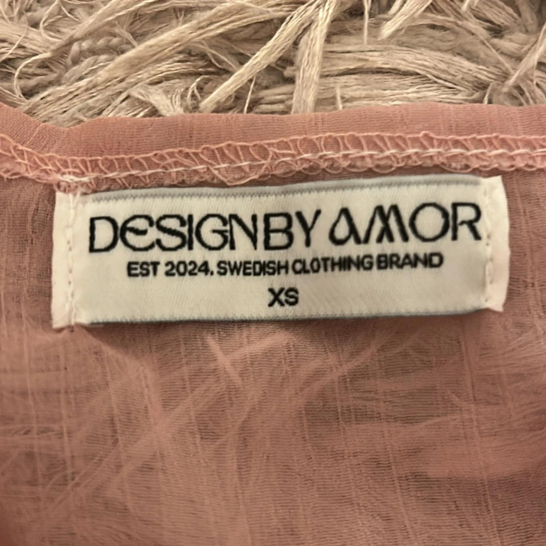 Rosa volangtop från Designbyamor  - 3