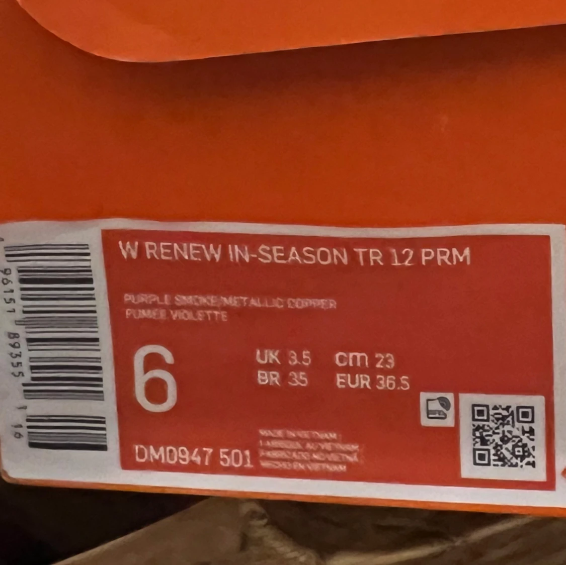 Nike React sneakers i lila mesh - 4