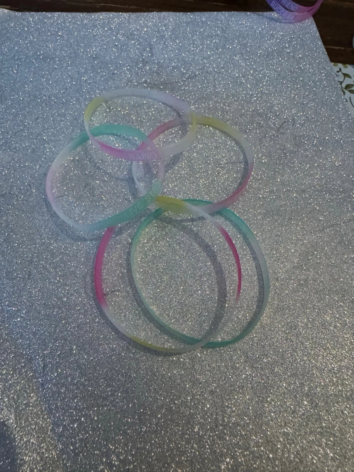 5st Armband (lyser i mörkret) - 4