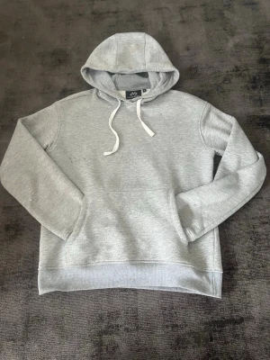 Grå hoodie  - En snygg grå hoodie med en snygg bild på sidan!