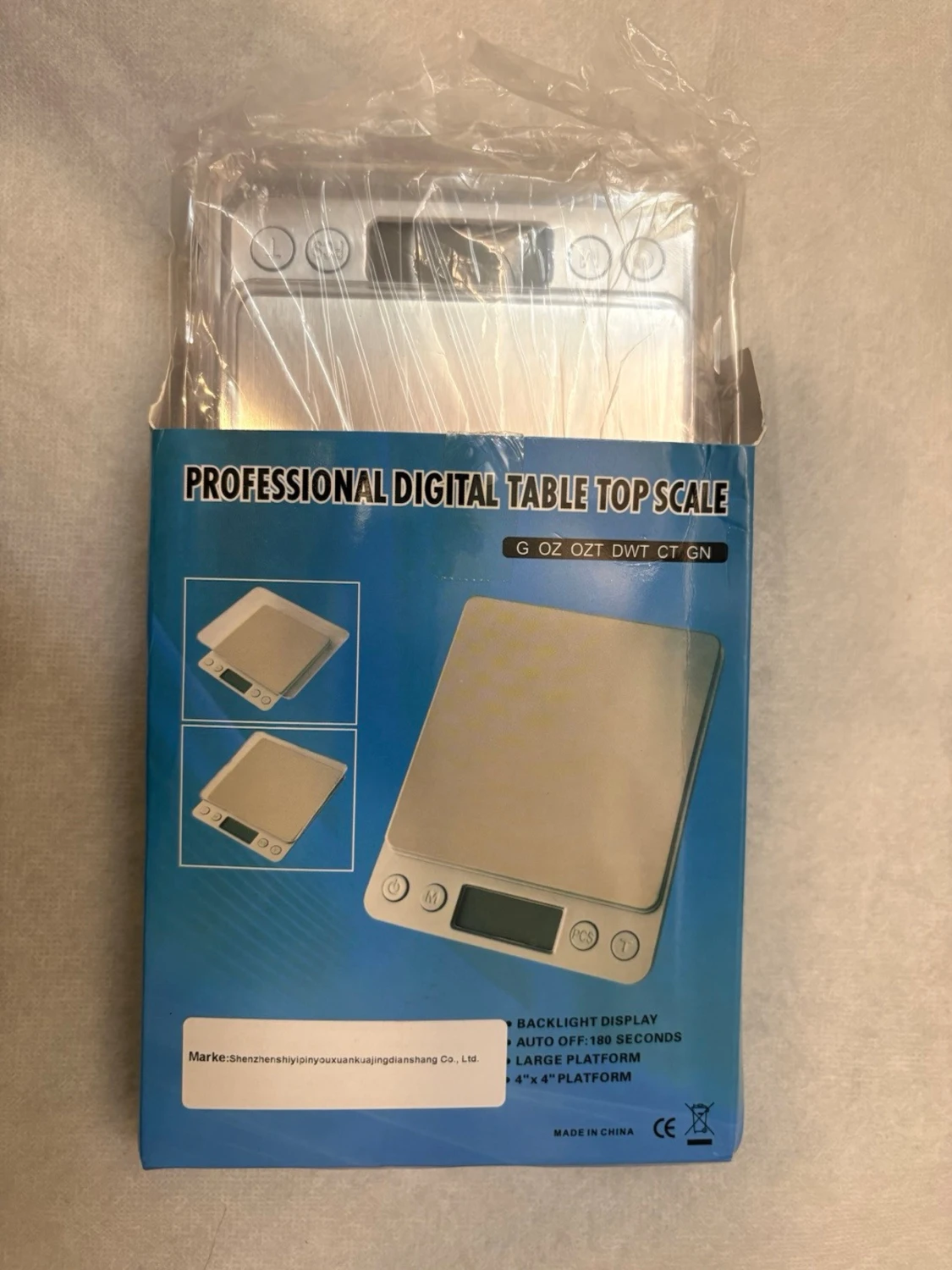 Digital köksvåg i rostfritt stål - 5