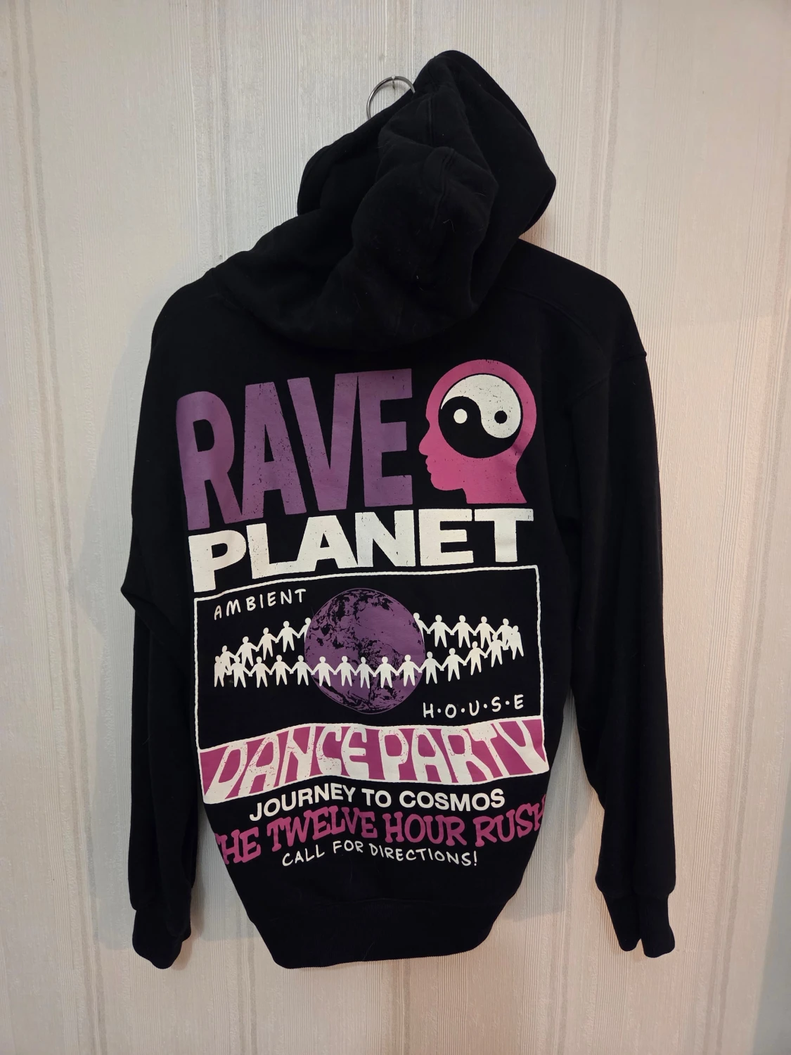 Valient hoodie med tryck - 1