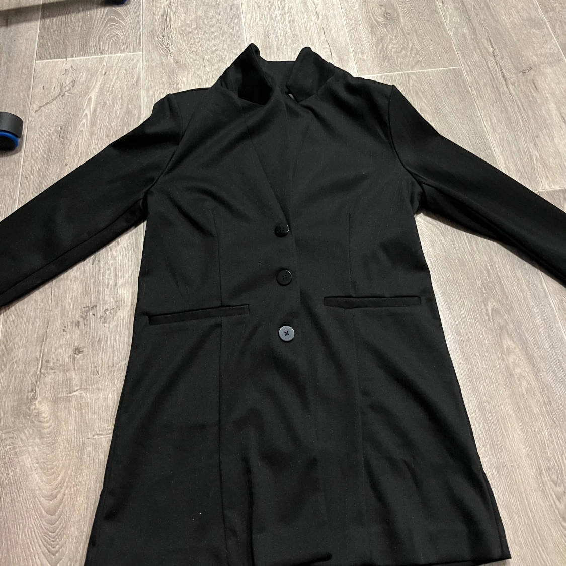 Kavaj med glitter ränder 