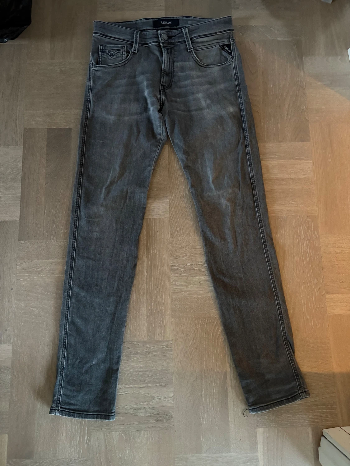 Replay grå jeans slim fit - 3