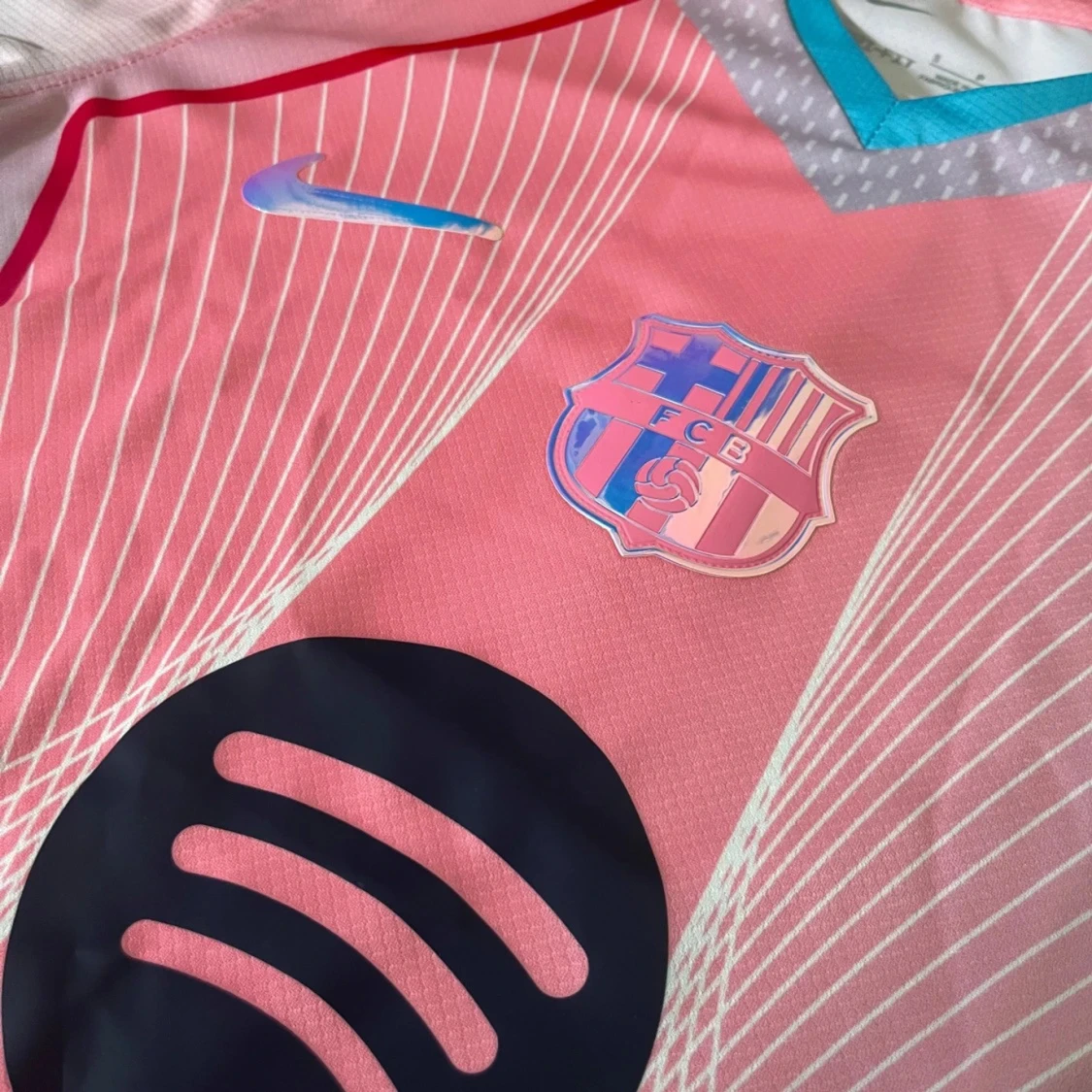 FC Barcelona 25/26 Rosa fotbollströja  - 1