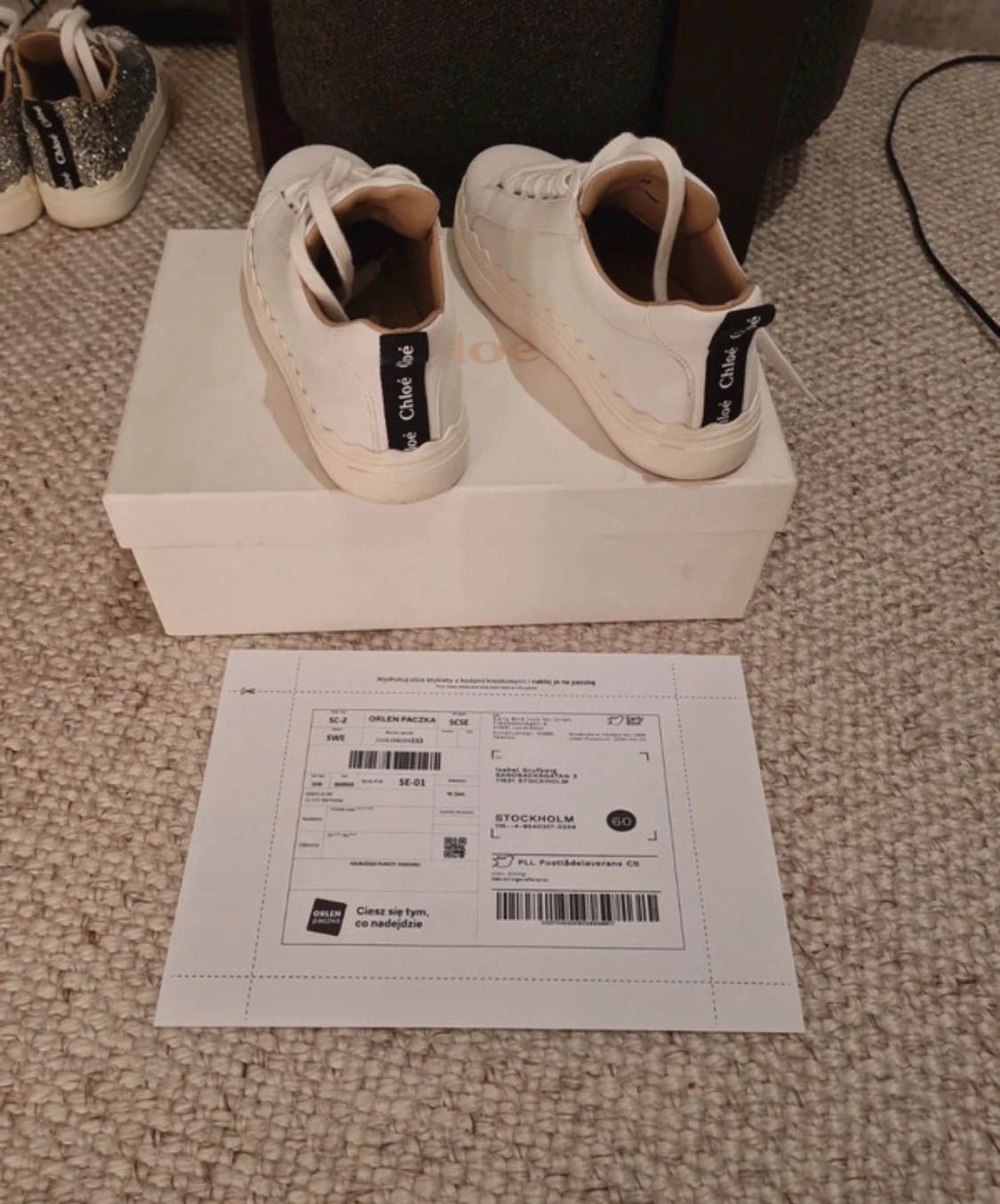Vita sneakers från Chloé - 2